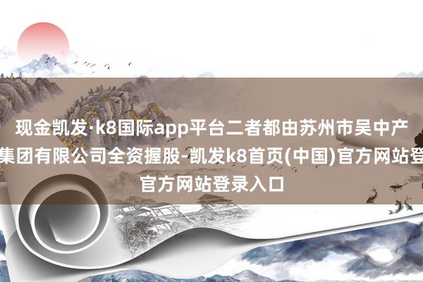 现金凯发·k8国际app平台二者都由苏州市吴中产业投资集团有限公司全资握股-凯发k8首页(中国)官方网站登录入口